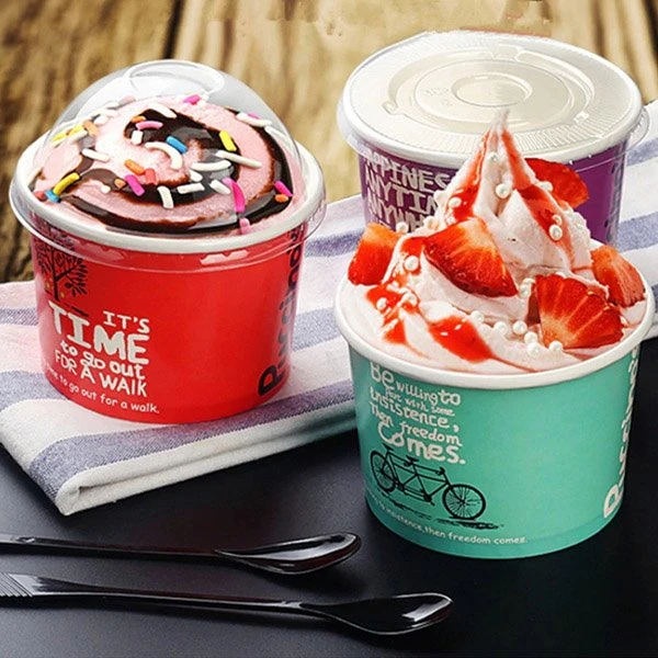 Ice Cream waterproof Paper Cups