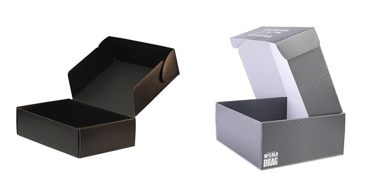 matte black mailer box