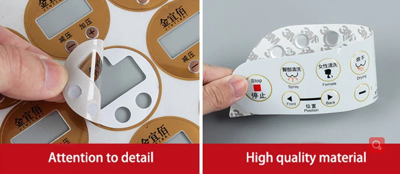 custom control panel labels
