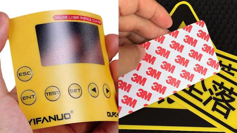 pc control panel stickers