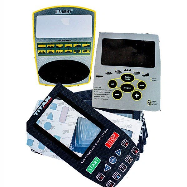 membrane switch lexan panel sticker